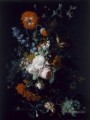 Nature morte de fleurs et fruits Jan van Huysum fleurs classiques